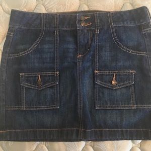 Blue jean skirt